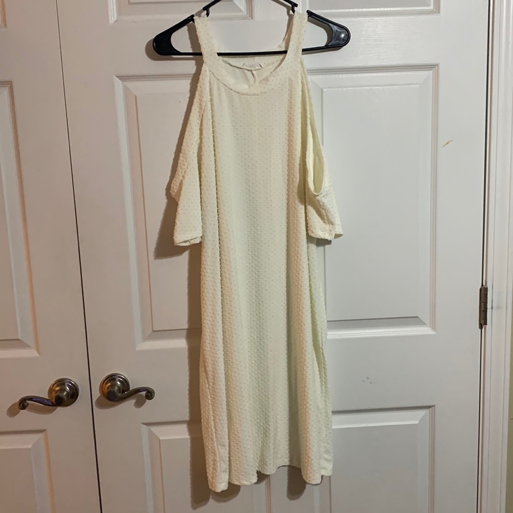 Off white Chicsiul.com dress